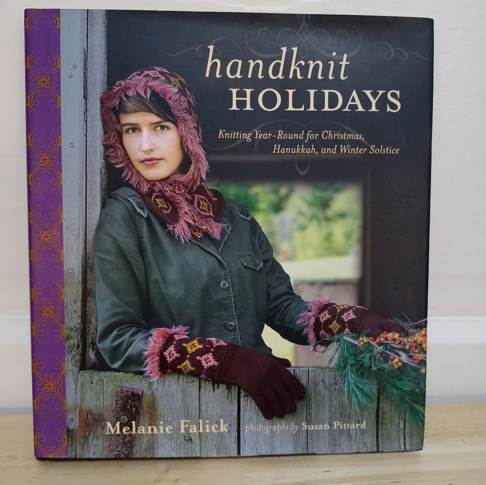 Handknit Holidays Hard Cover Knitting Book